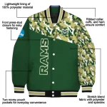 personalized colorado state rams camouflage splash green varsity jacket best selling
