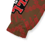 personalized cornell big red trellis mesh red windbreaker jacket best selling