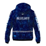 personalized creighton bluejays shards cluster blue windbreaker jacket best selling