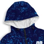 personalized creighton bluejays shards cluster blue windbreaker jacket best selling