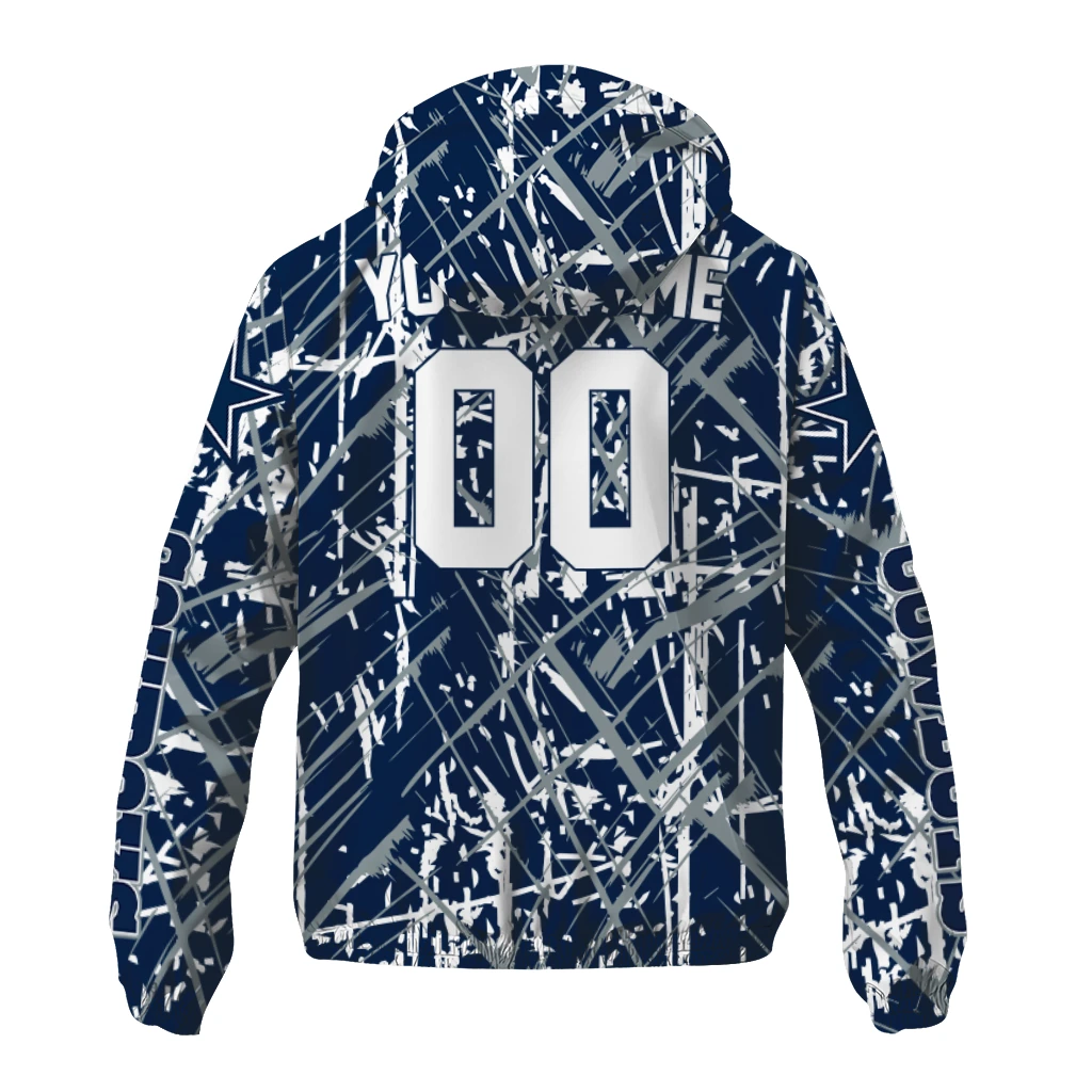 personalized dallas cowboys brushstroke pattern blue windbreaker jacket fashion forward personalized dallas cowboys brushstroke pattern blue windbreaker jacket fashion forward