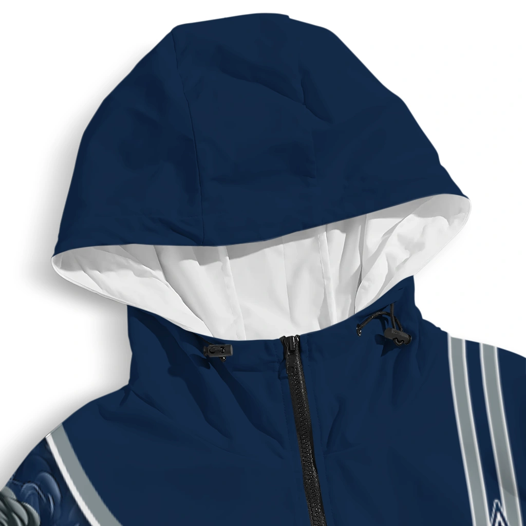 personalized dallas cowboys football micky mouse blue windbreaker jacket premium grade personalized dallas cowboys football micky mouse blue windbreaker jacket premium grade