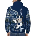 personalized dallas cowboys football micky mouse blue windbreaker jacket best selling