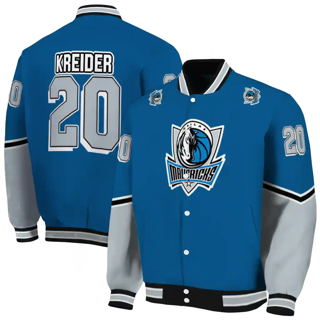 personalized dallas mavericks chevron style blue varsity jacket fashion forward personalized dallas mavericks chevron style blue varsity jacket fashion forward
