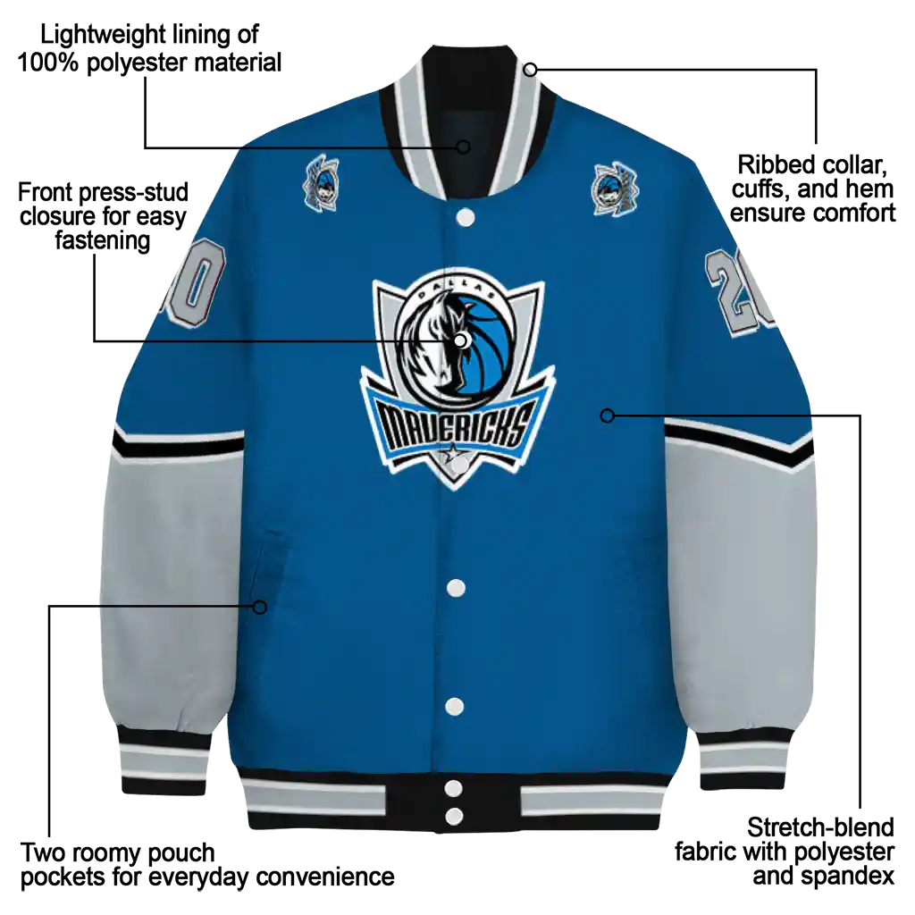 personalized dallas mavericks chevron style blue varsity jacket new arrival personalized dallas mavericks chevron style blue varsity jacket new arrival
