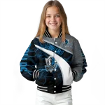 personalized dallas mavericks electric flash blue varsity jacket best selling