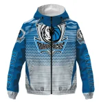 personalized dallas mavericks pattern layers blue windbreaker jacket best selling