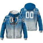 personalized dallas mavericks pattern layers blue windbreaker jacket best selling