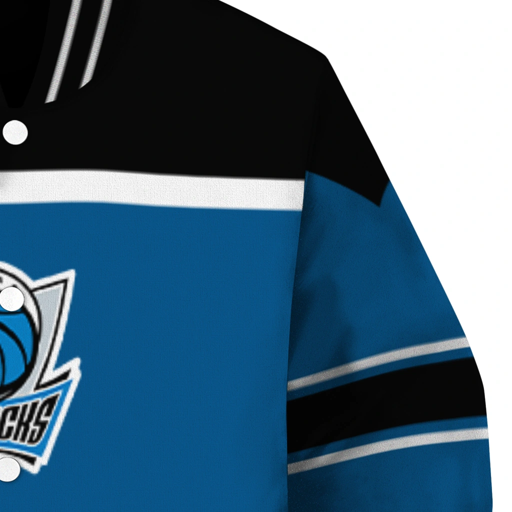 personalized dallas mavericks stripe statement blue black varsity jacket premium grade personalized dallas mavericks stripe statement blue black varsity jacket premium grade