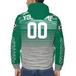 personalized dallas stars pattern layers green windbreaker jacket best selling