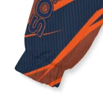 personalized denver broncos abstract streaks orange windbreaker jacket best selling