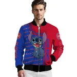 personalized detroit pistons stitch laughing red bomber jacket best selling