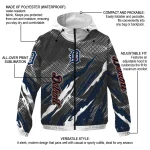 personalized detroit tigers claw mesh navy gray windbreaker jacket best selling