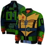 personalized detroit tigers turtle armor bomber jacket best selling
