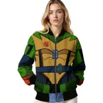 personalized detroit tigers turtle armor bomber jacket best selling