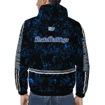 personalized drake bulldogs shards cluster blue windbreaker jacket best selling