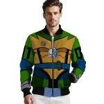 personalized drake bulldogs turtle armor bomber jacket best selling