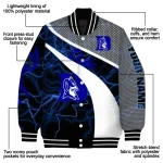 personalized duke blue devils electric flash blue varsity jacket best selling