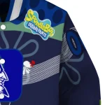 personalized duke blue devils spongebob playtime blue varsity jacket best selling