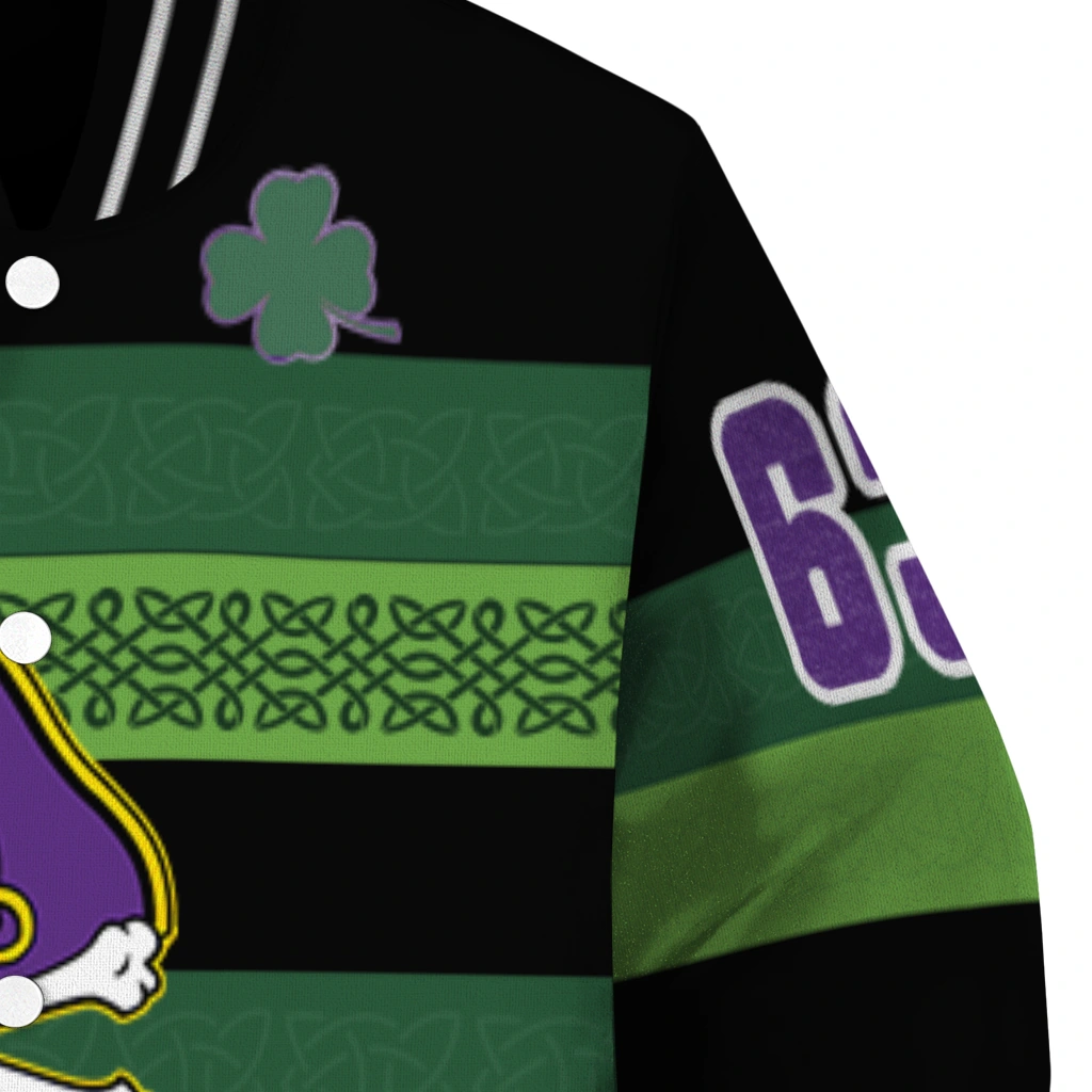 personalized east carolina pirates clover green lines green black varsity jacket premium grade personalized east carolina pirates clover green lines green black varsity jacket premium grade