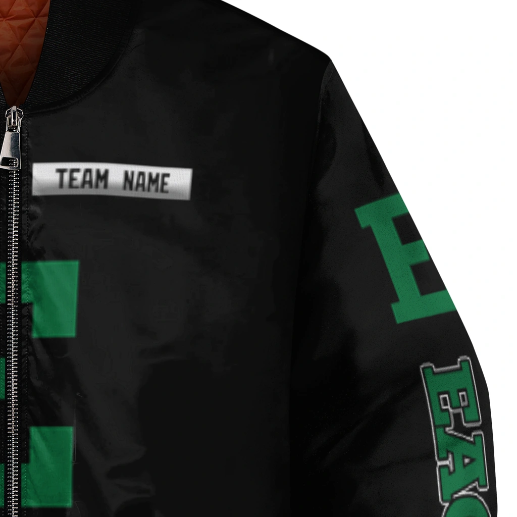 personalized eastern michigan eagles american flag skull black bomber jacket premium grade personalized eastern michigan eagles american flag skull black bomber jacket premium grade