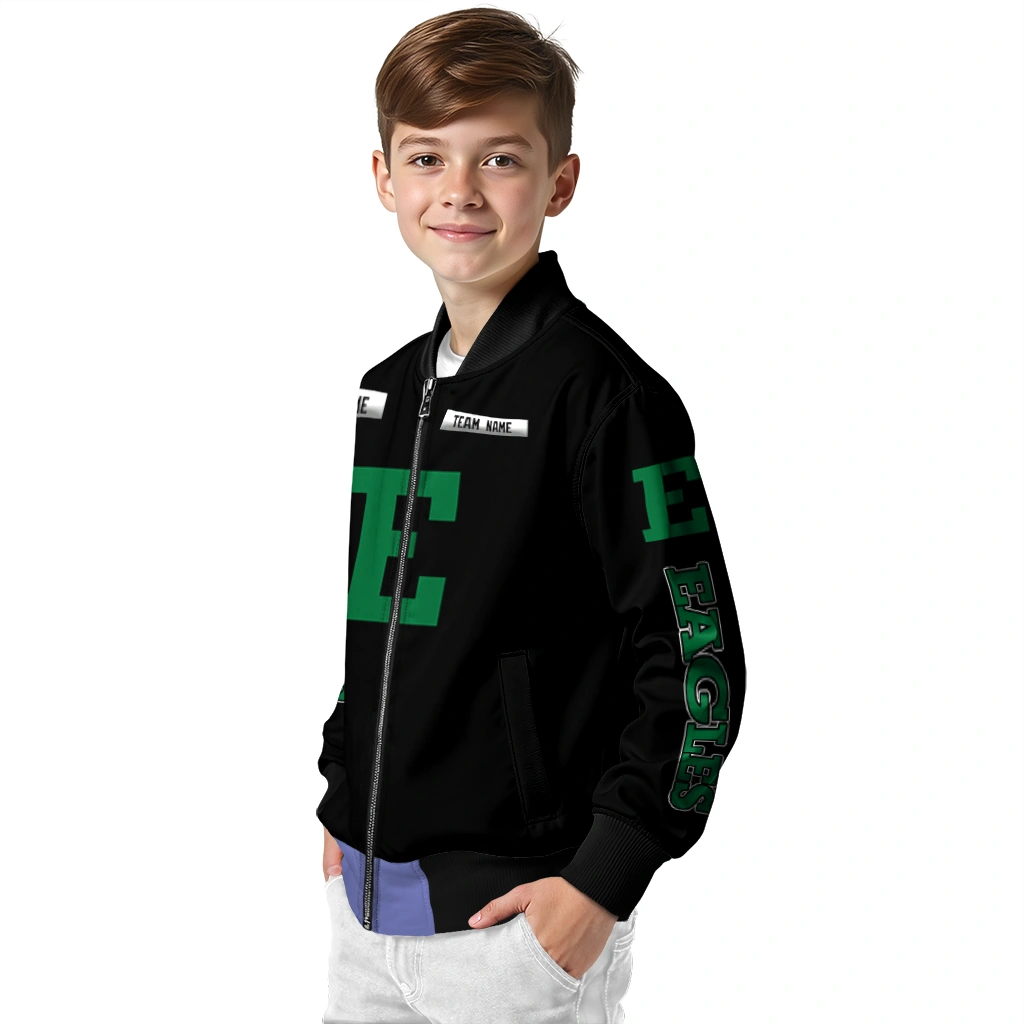 personalized eastern michigan eagles american flag skull black bomber jacket trendy personalized eastern michigan eagles american flag skull black bomber jacket trendy