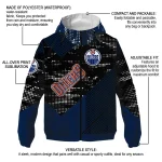 personalized edmonton oilers arrow matrix blue black windbreaker jacket best selling