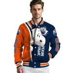 personalized edmonton oilers snoopy head blue varsity jacket best selling