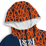 personalized edmonton oilers tribal swirls blue windbreaker jacket best selling
