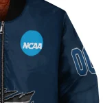 personalized florida atlantic owls claw mark blue bomber jacket best selling