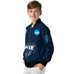 personalized florida atlantic owls claw mark blue bomber jacket best selling