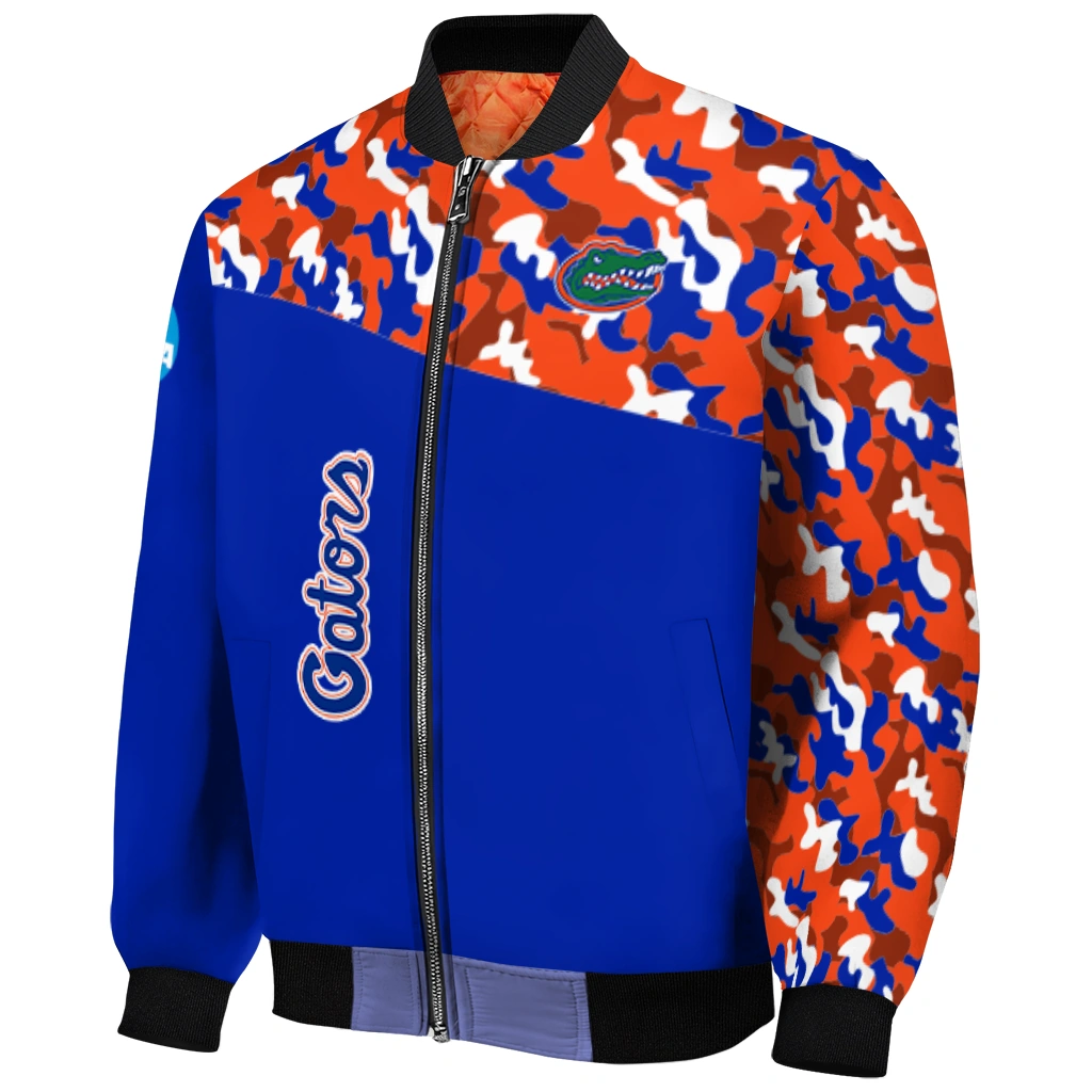 personalized florida gators camouflage splash blue bomber jacket fashion forward personalized florida gators camouflage splash blue bomber jacket fashion forward