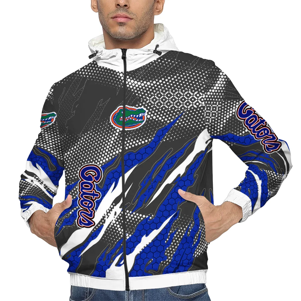 personalized florida gators claw mesh blue gray windbreaker jacket top rated personalized florida gators claw mesh blue gray windbreaker jacket top rated