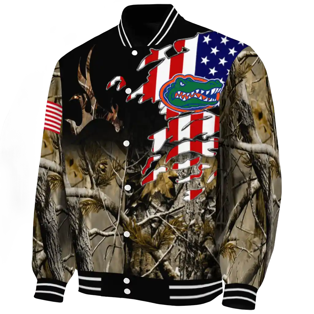 personalized florida gators patriot deer camouflage varsity jacket best selling personalized florida gators patriot deer camouflage varsity jacket best selling