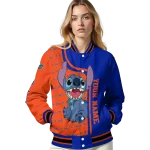 personalized florida gators stitch laughing blue varsity jacket best selling