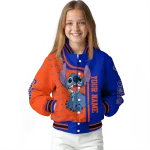 personalized florida gators stitch laughing blue varsity jacket best selling