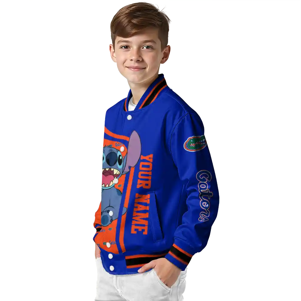 personalized florida gators stitch laughing blue varsity jacket trendy personalized florida gators stitch laughing blue varsity jacket trendy