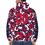 personalized florida panthers camouflage mashup red windbreaker jacket best selling
