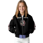personalized florida state seminoles american flag skull black bomber jacket best selling