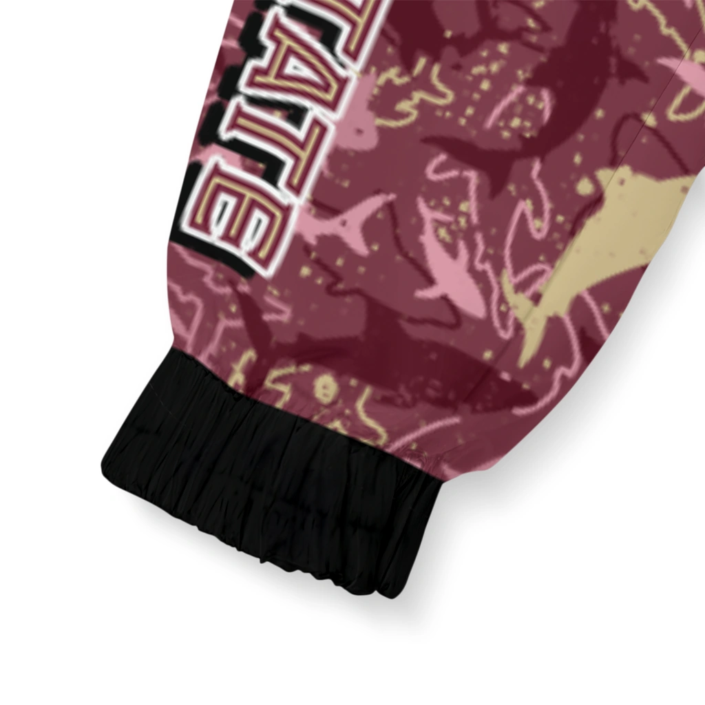 personalized florida state seminoles shark art garnet windbreaker jacket latest model personalized florida state seminoles shark art garnet windbreaker jacket latest model