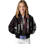 personalized florida state seminoles star stripes garnet black bomber jacket best selling