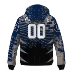 personalized georgetown hoyas brick motion blue black windbreaker jacket best selling
