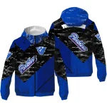 personalized georgia state panthers arrow matrix blue black windbreaker jacket best selling
