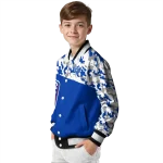 personalized georgia state panthers camouflage splash blue varsity jacket best selling