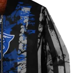 personalized georgia state panthers star stripes blue black bomber jacket best selling
