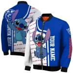 personalized georgia state panthers stitch laughing blue bomber jacket best selling