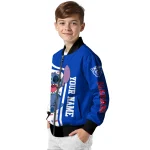 personalized georgia state panthers stitch laughing blue bomber jacket best selling