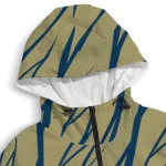 personalized georgia tech yellow jackets abstract streaks gold windbreaker jacket best selling