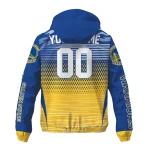personalized golden state warriors pattern layers blue windbreaker jacket best selling
