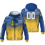 personalized golden state warriors pattern layers blue windbreaker jacket best selling
